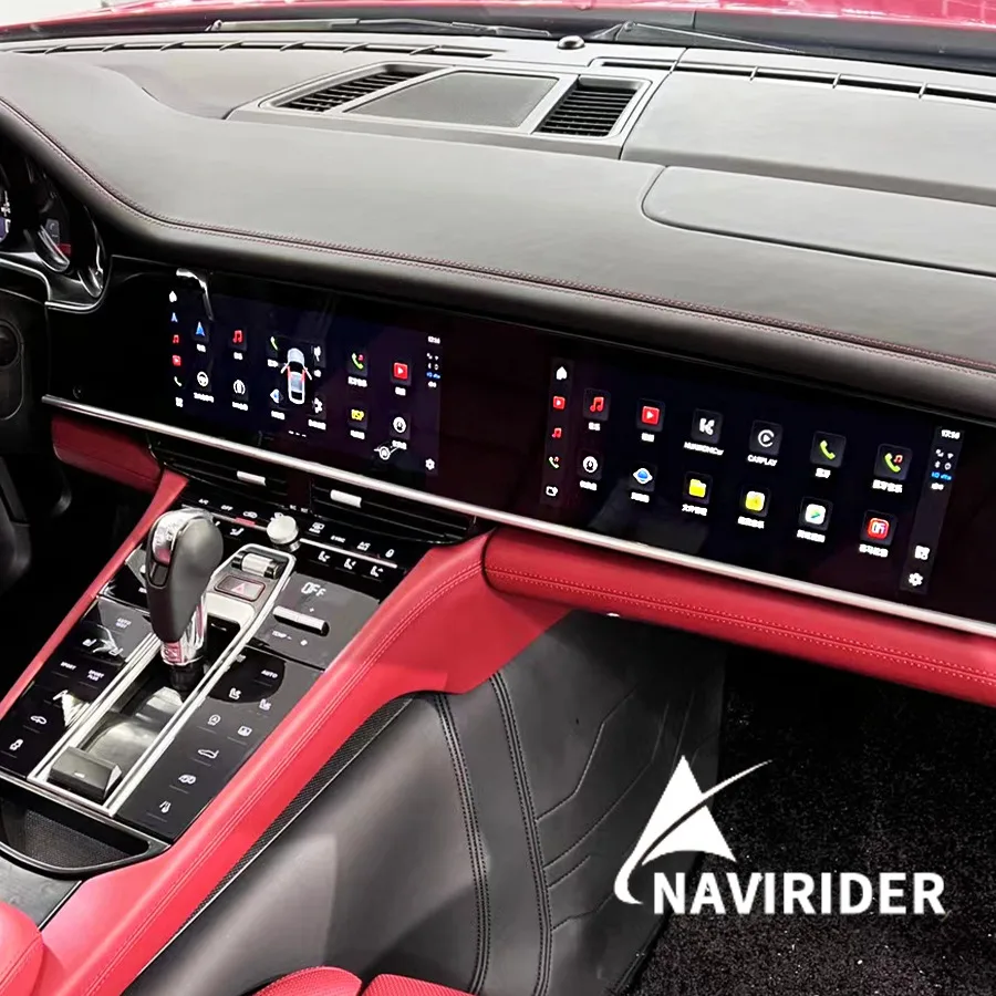 

Dual Screen Car Radio Multimedia Video Player For Porsche Panamera 2010-2016 GPS Navigation Android 13 Auto Carplay Head Unit