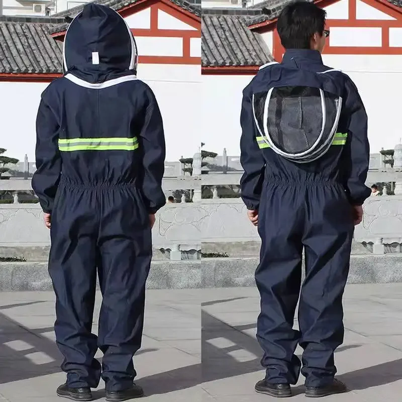 Full set of breathable bee protective clothing, including thick and dense bee clothing, and anti bee clothing