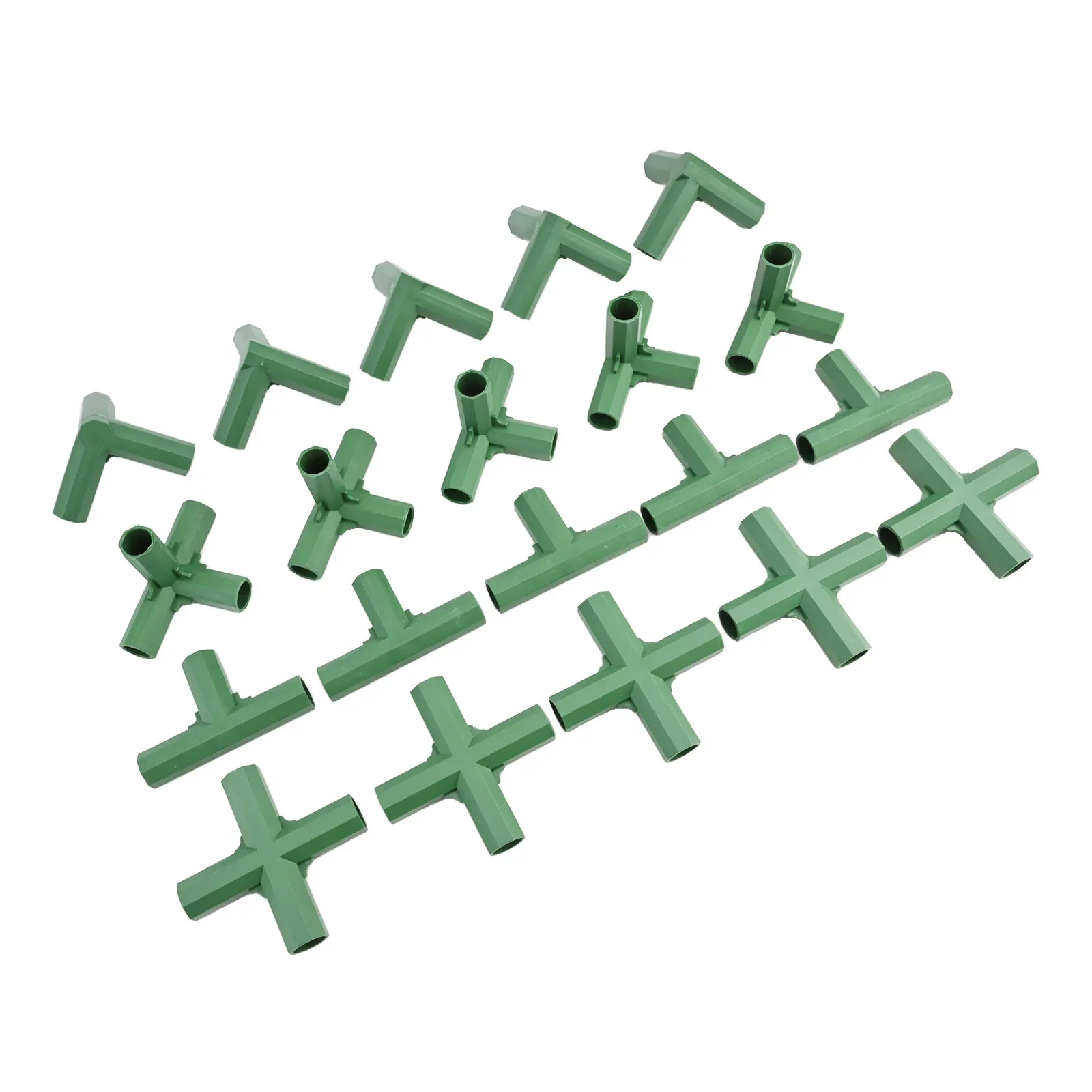 Frame Joints Color Green 16mm Frame Connectors Weather-resistant Design Wide Applications Sturdy And Robust DIY Projects