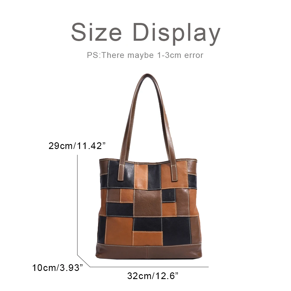 الأحرف الأولى المخصصة المخصصة الأوليات الجلدية الأصلية للأكياس للنساء حقائب اليد المصممة الفاخرة والمحافظات 2025 جديدة في جلد البقر المقسوم على شكل كتف من البقر الباق جودة عالية ًالشحن مجانا وصول الشحن السريع #2