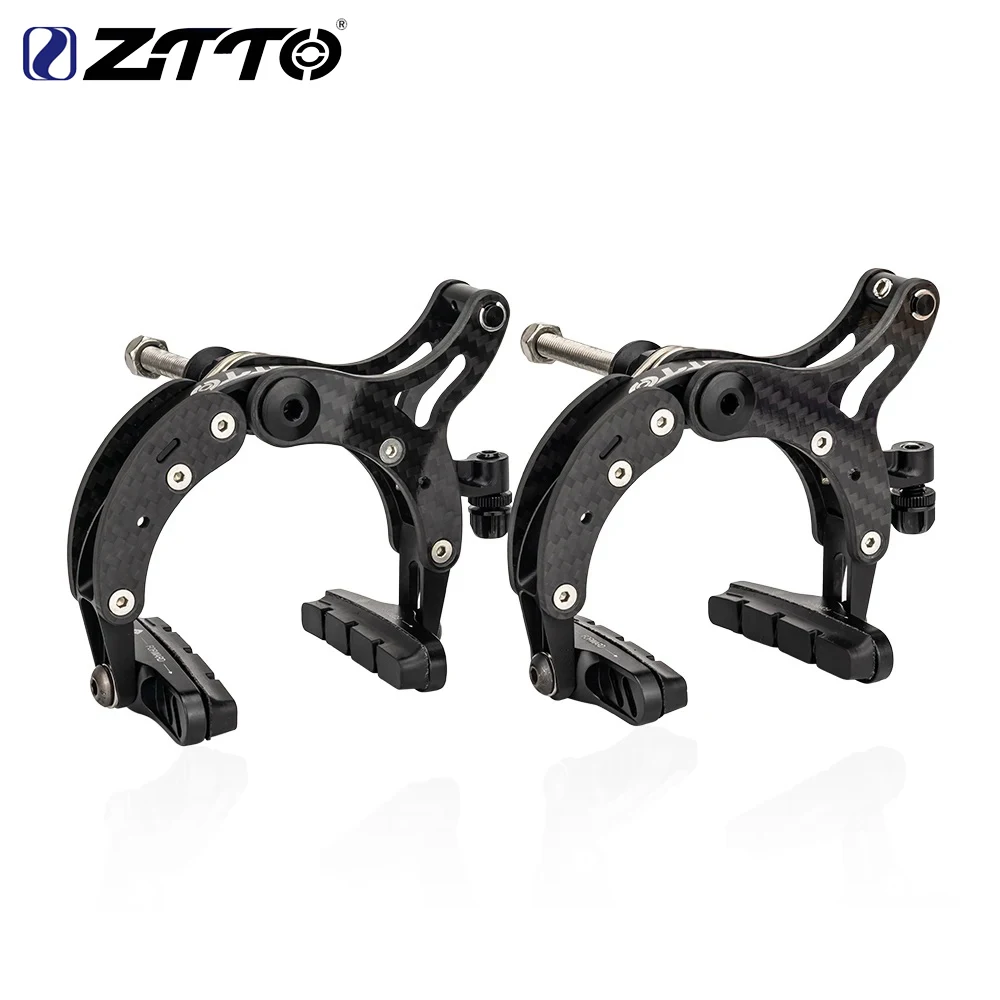 Ztto-超軽量カーボンcロードバイクブレーキキャリパー,フロントとリア