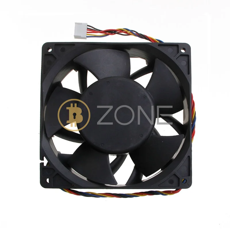 6Pin KZ 140*140*38mm Asic Miner Cooler 14038 7500 RPM±10% Suitable For Whatsminer M20S M21S M30S M50 Miner Cooling Fan