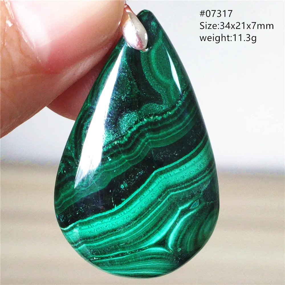 Natural Green Chrysocolla Malachite Pendant Jewelry Gemstone Women Men Malachite Necklace Fashion Jewelry  AAAAAA