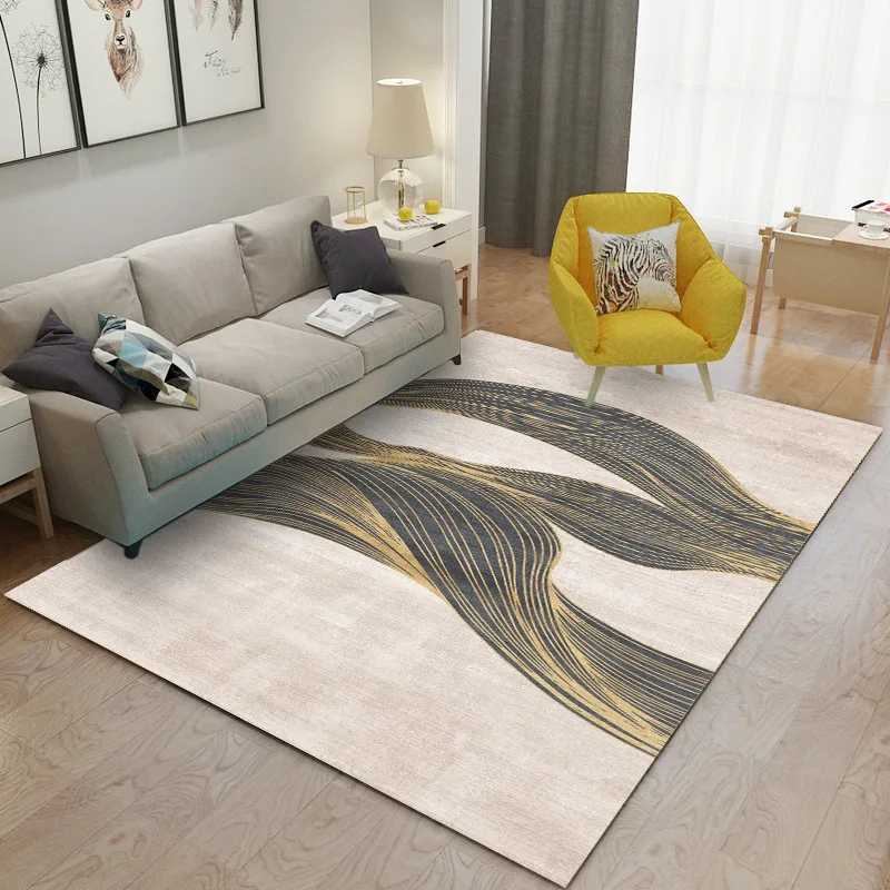 

Carpets for Living Room Simple Light Luxury Modern Homestay Home Bedroom Decoraition Teenager Non-slip Floor Mats Play Area Rugs