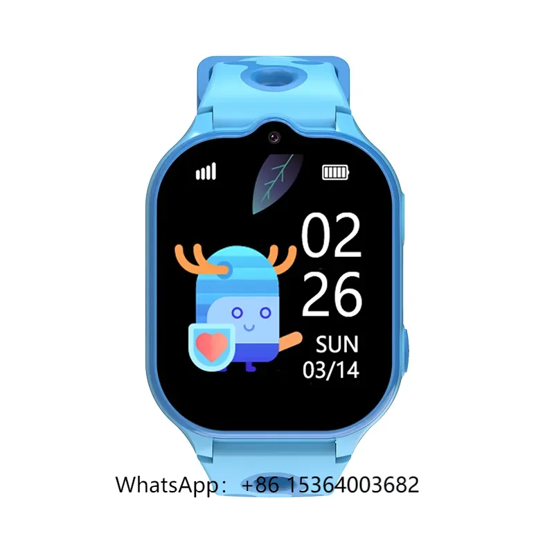 

Children 4G GPS Video Call SOS Emergency Call Kids Smartwatch LT52E for Children Support Voice Chat