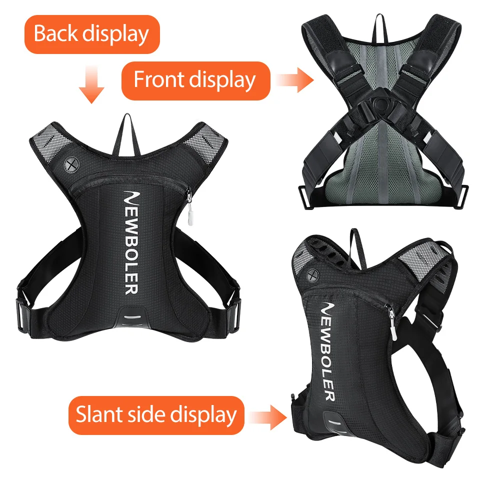 NEWBOLER 5L Motorrad-Trinkrucksack MTB Offroad Motocross Wasser-Rucksack Sport Mountainbike Trinktasche – Detail 16