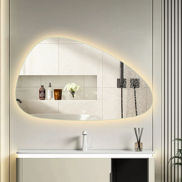 Custom LED Bathroom Mirror Touch Dimmable Anti-Fog IP44