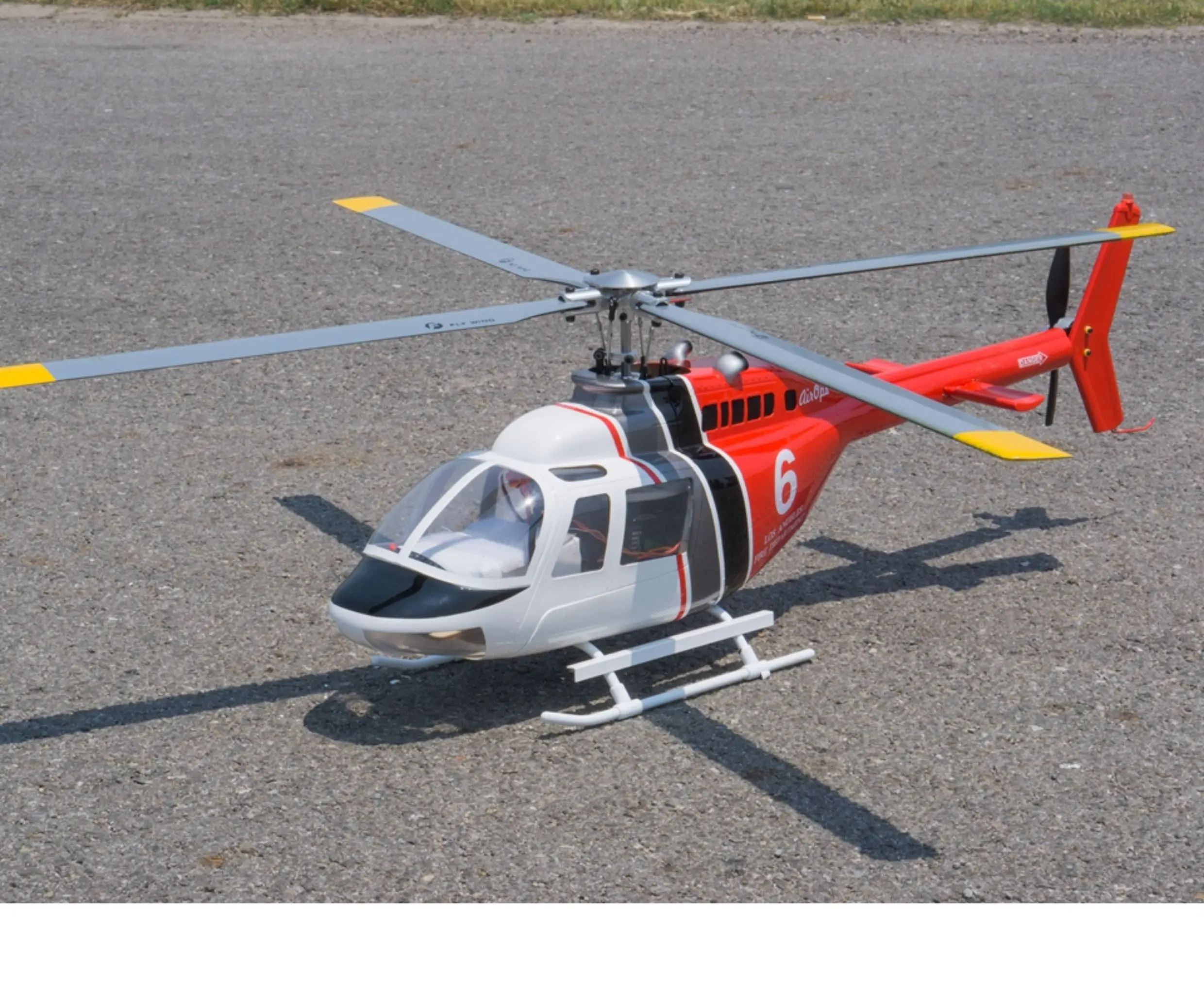 

Model helicopter carbon fiber 360mm quick detachable flat convex propeller 450 Bell UH1