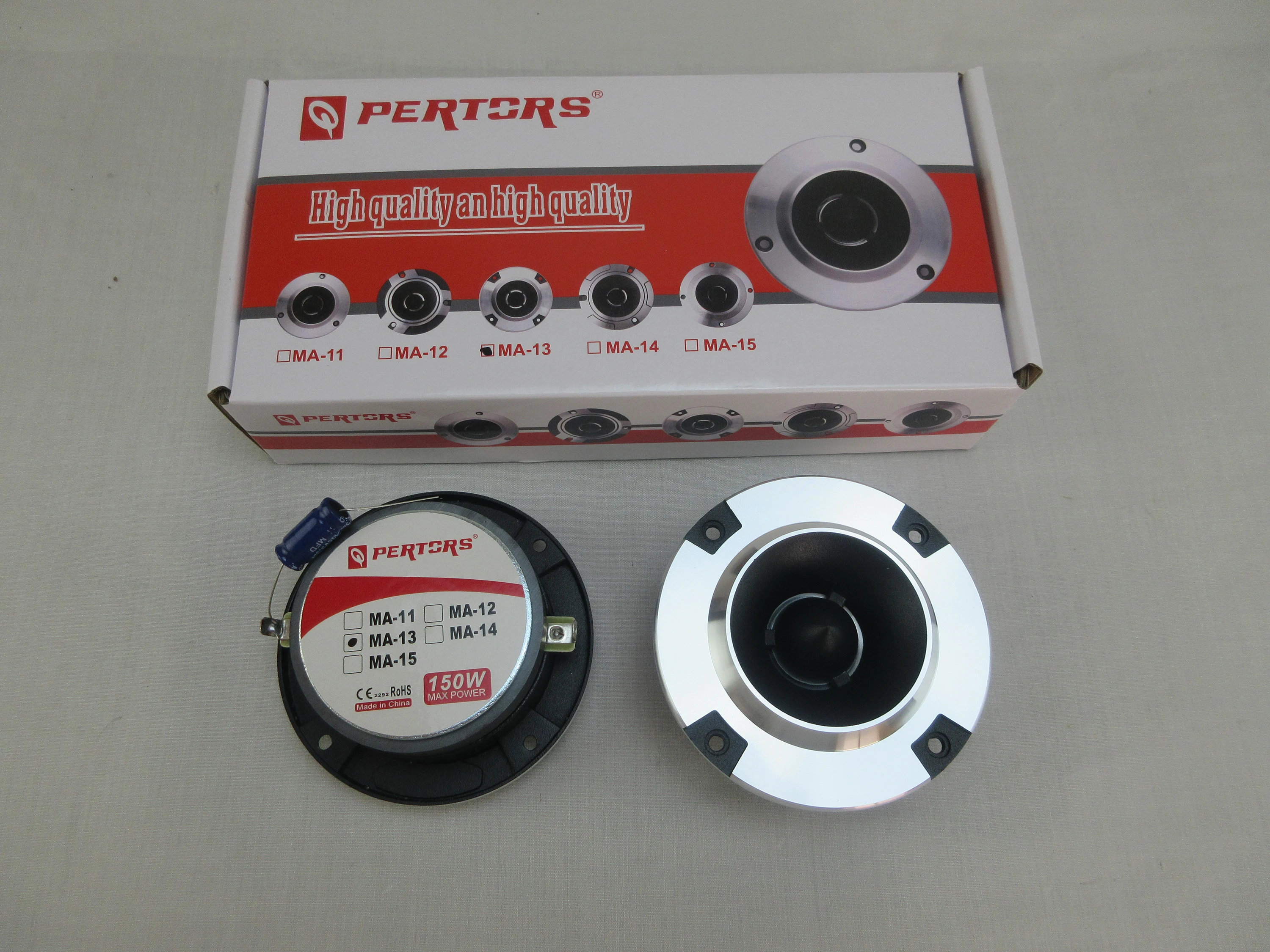 2PCS High-quality 4-inch 95MM Aluminum Alloy Tweeter for Home Use, Non-destructive Modification of Pure Tweeter Car Audio