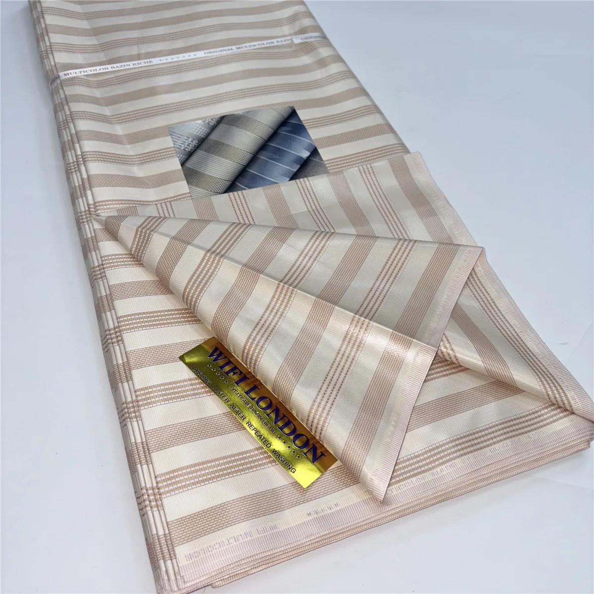 

5 метров африканской ткани из 100% хлопка, басин-риш, брокат с вышивкой, материал для одежды на нигерийские свадебные торжества 15A77