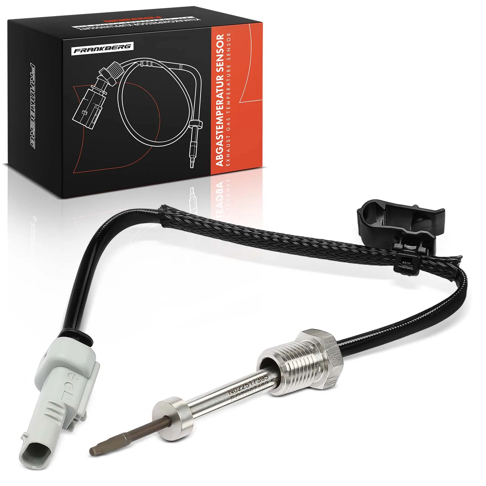 Frankberg 1x Abgastemperatursensor für Opel Astra Bj ab 2019 55497482
