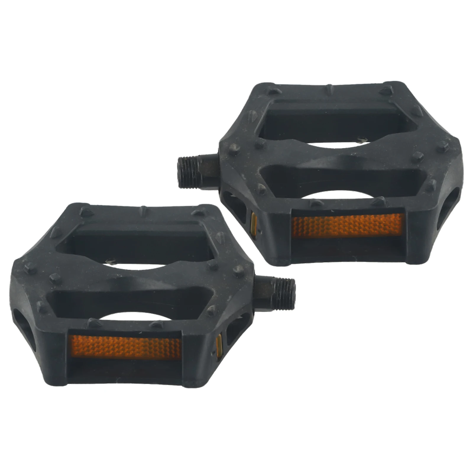 Improve Your Cycling Experience with Adult 9/16 Plastic Resin Bike Pedals, Easy Installation, Water and Dirt resistant