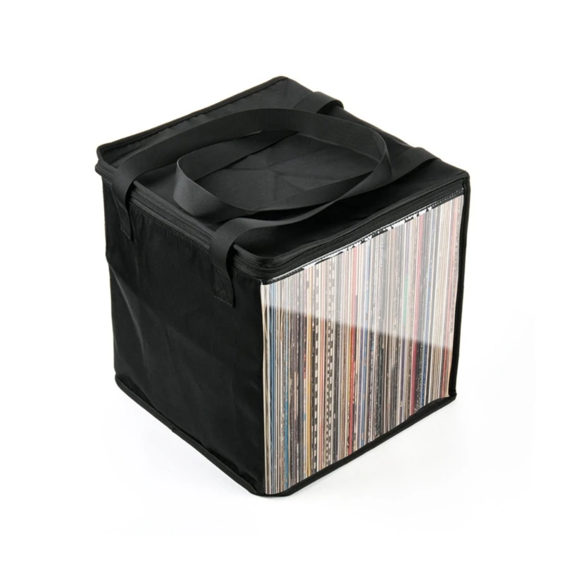 M6CA Must Have Bag Shoulder Bag for Music Lovers Enthusiasts for 50pcs 12inch Vinyls