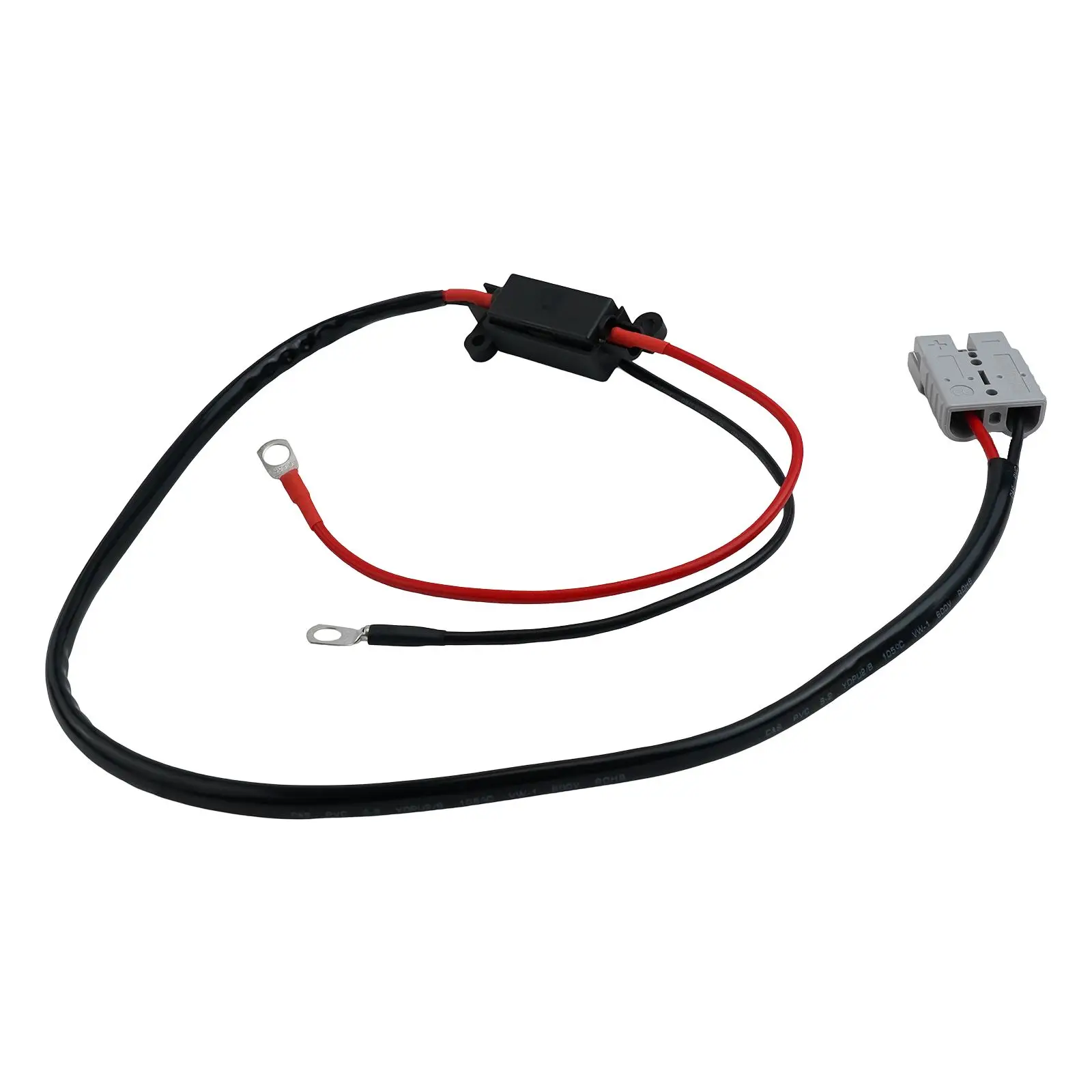 1pc 50A For-Anderson Connector Battery Quick Connect/Disconnect Connector Cable Kit With 40A Fuse For Boats for atvs for rvs
