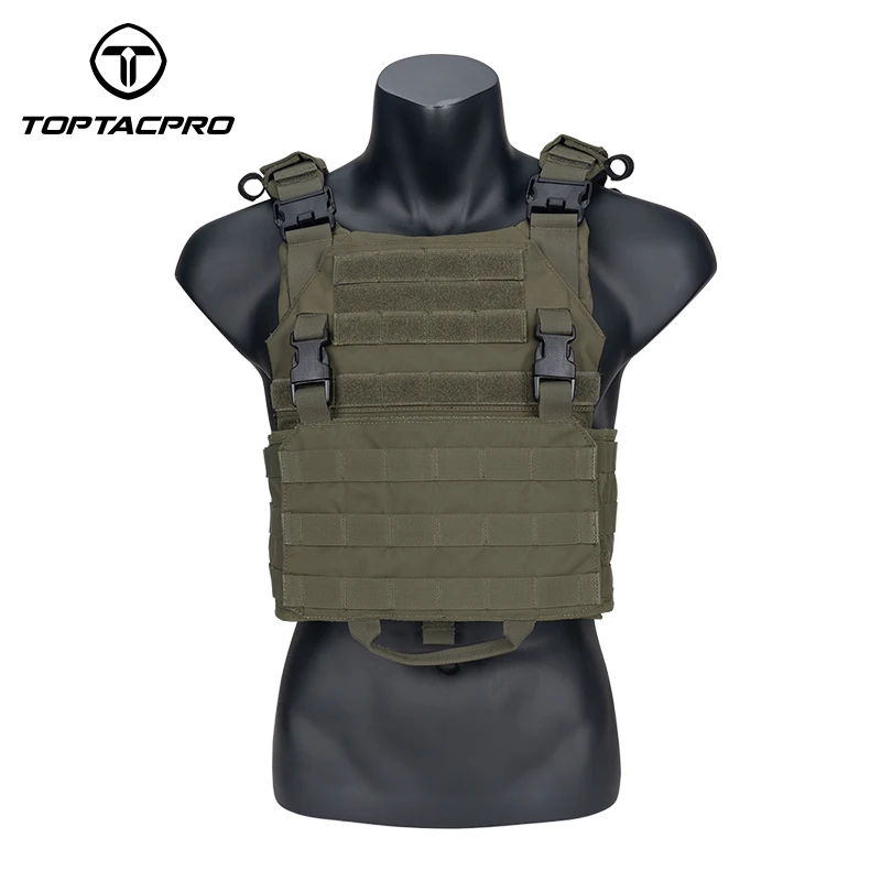 TOPTACPRO Tactical Vest AFPC Airsoft Outdoor Plate Carrier Modular Armor Fast Release MC 8302