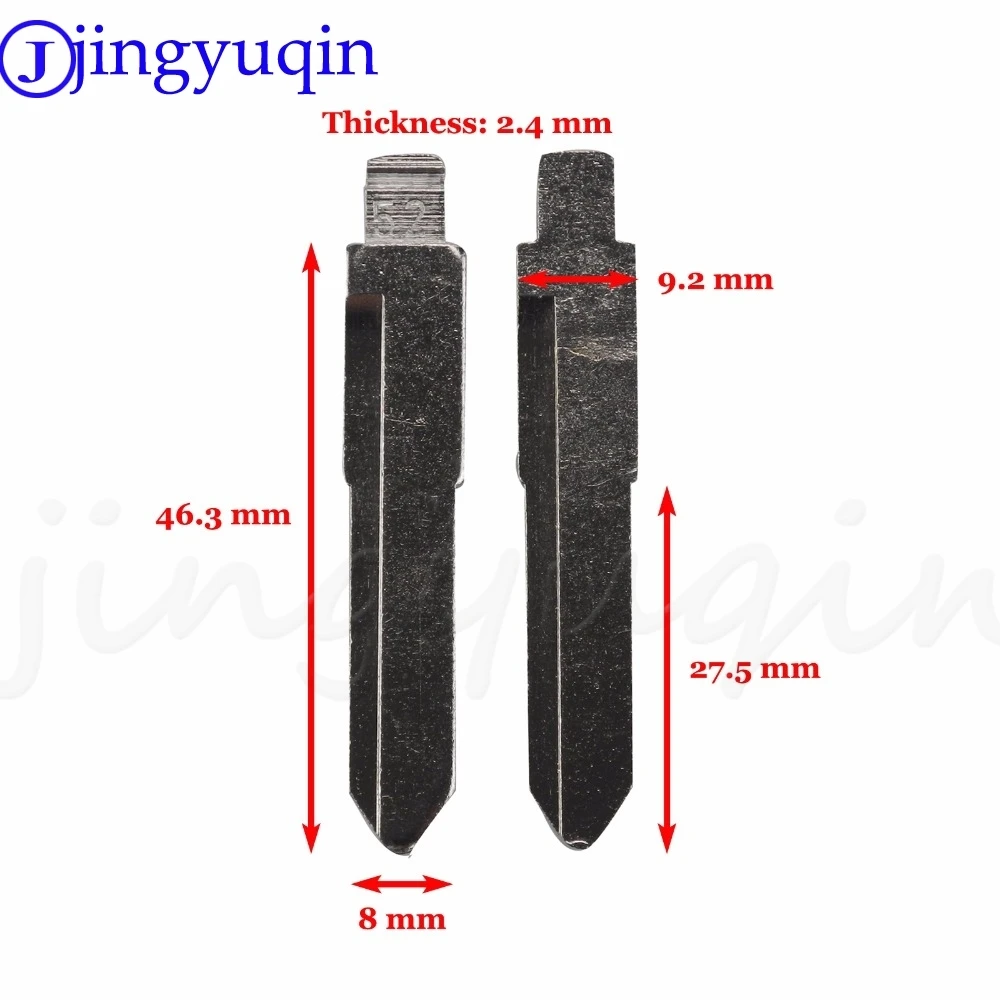 

jingyuqin Uncut Blade Car Replacement Remote Blank Flid Folding Key Blank For Suzuki Swift Replacement