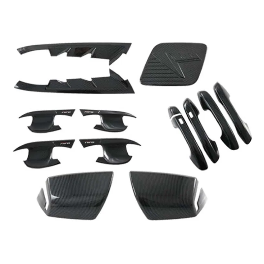 

Car Accessories For KIA NIRO 2022 Rearview Mirror Cover Oil Tank Door Handle Bowl Trim Rear Window Stickers Styling