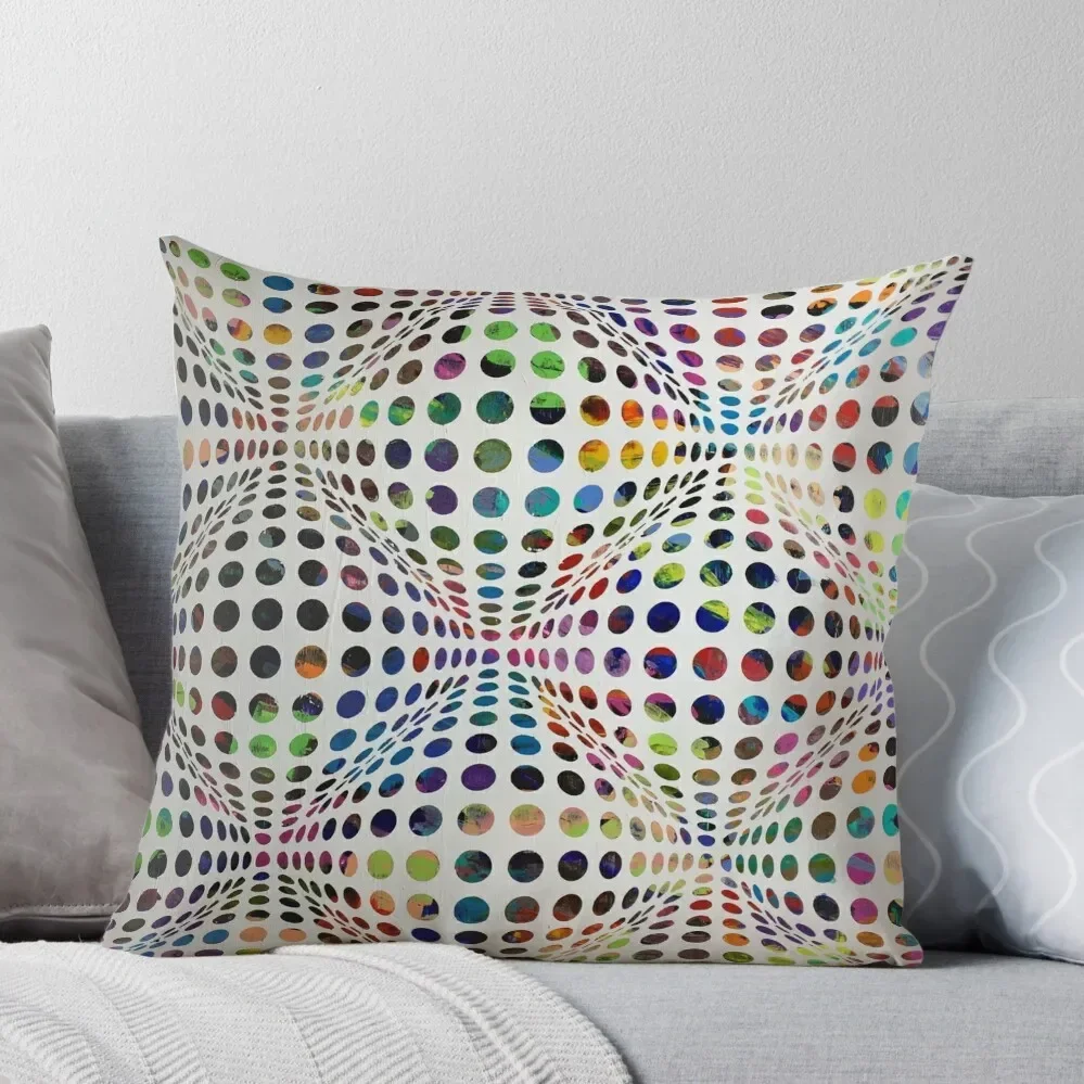 Homage (To Victor Vasarely) Throw Pillow Decorative Cover For Living Room Custom Cushion Sofa Cushion Cover Pillow