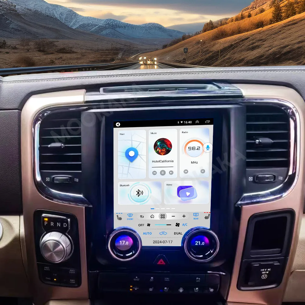 9.7 Inch Screen Car Radio For Dodge Ram 2013-2018 Android Auto GPS Navigation Multimedia Video Player Stereo Receiver Head Unit