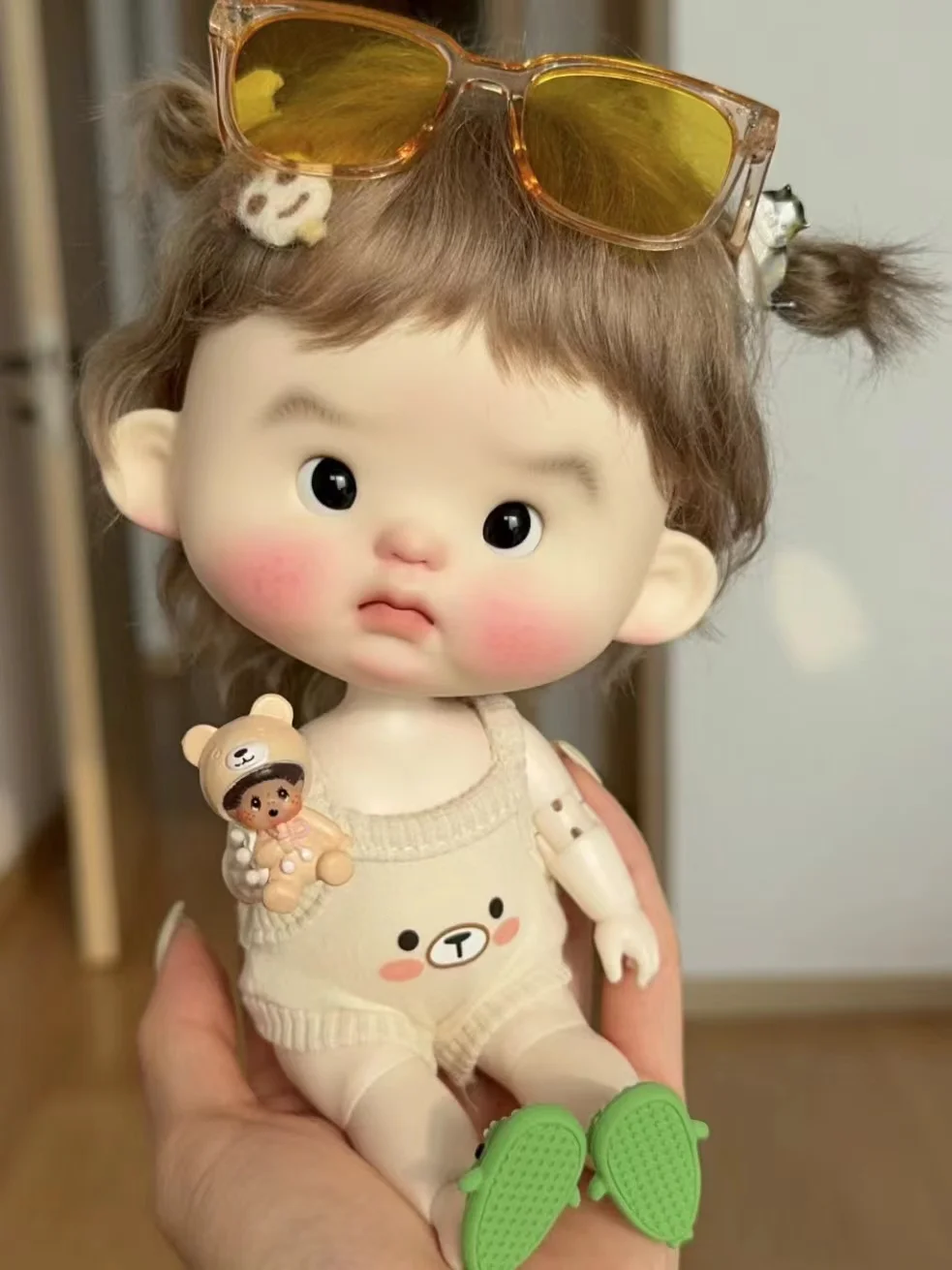 GaoshunDOLL 1/6 Pangpi Qbaby ob22 puppy Diandian Huhu blythe ACGN anime resin bodymold DIY toy birthday present - Image 3