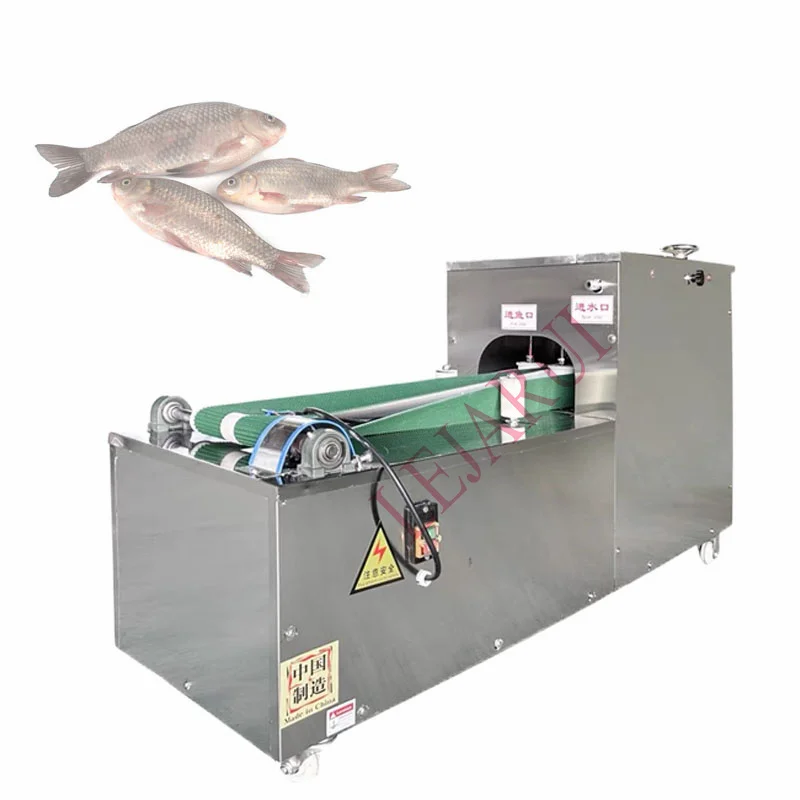 Fish Killing Machine Full-Automatic Descaling Belly Opening Commercial Fish Slaughtering Machine