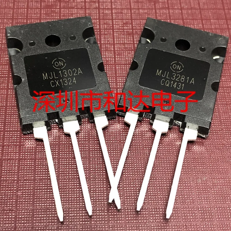 10PCS/Lot MJL3281A MJL1302A   TO-3PL  Really Stock Original Best Quality Guarantee Fast Shipping