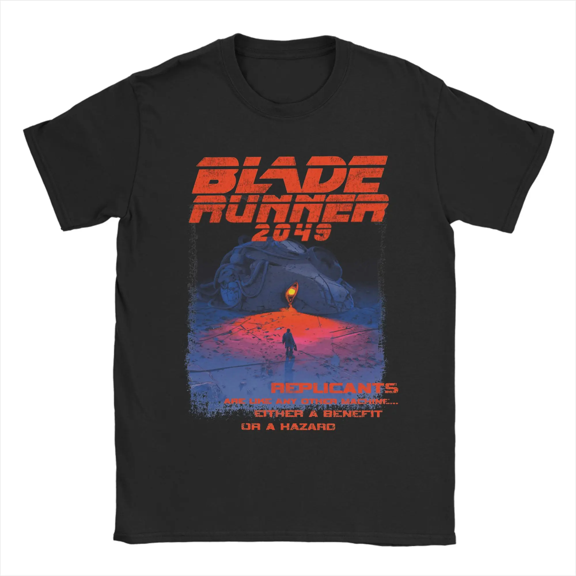 Men's Blade Runner 2049 T Shirt  Cotton Clothes Vintage Short Sleeve Round Neck Tees Summer T-Shirts
