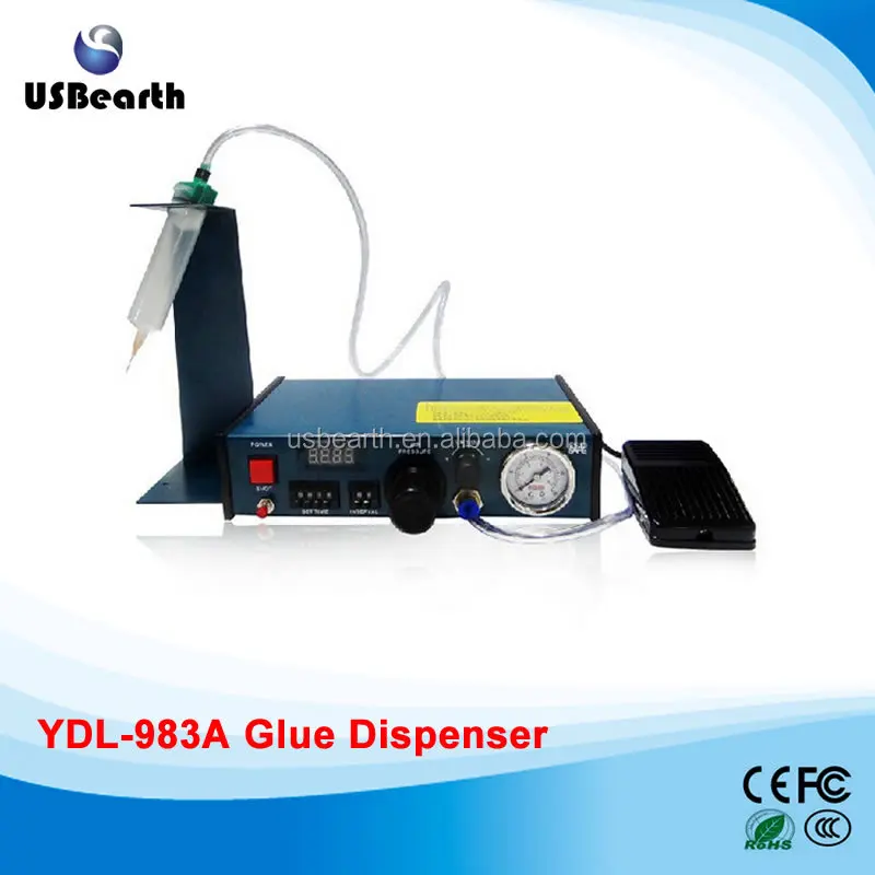 

Hot Sell!!!220V Automatic Glue Dispenser Liquid Controller Dropper Solder Paste Dispenser YDL-983A