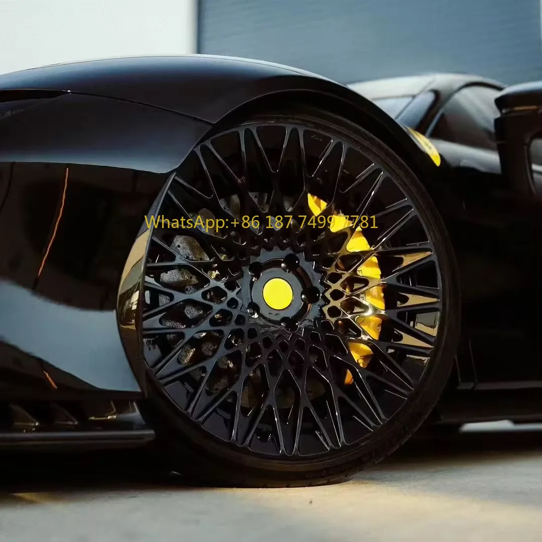 

Luxury Custom Forged Beadlock Off Road Wheels 22X12 24X14 24X12 26X12 28X16 Deep Dish Lip Concave Chrome Finish