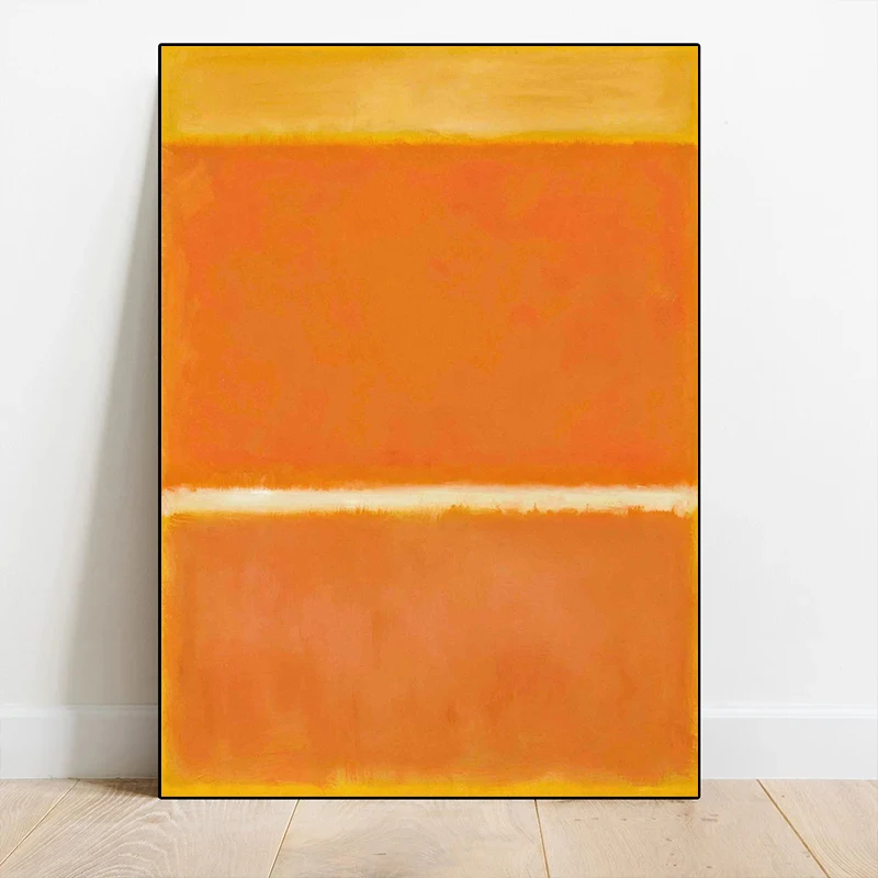 Mark Rothko Classic Abstract Works Colour Posters Canvas Printing Vintage Wall Art Picture for Living Room Home Decor Gifts
