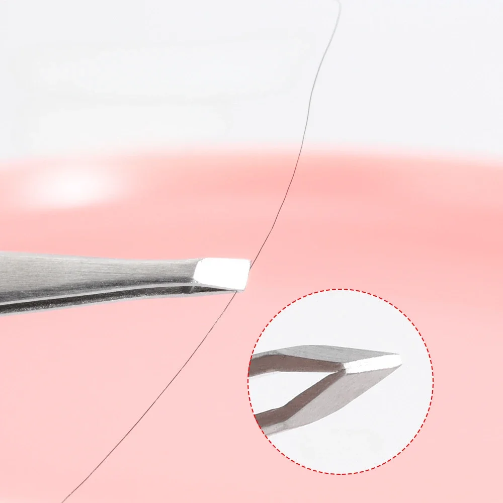 Stainless Steel Eyebrow Clip Hair Removal Forceps Beauty Tools Multifunctional Eyelash Clip Eyebrow Trimming Clip Beauty Tools