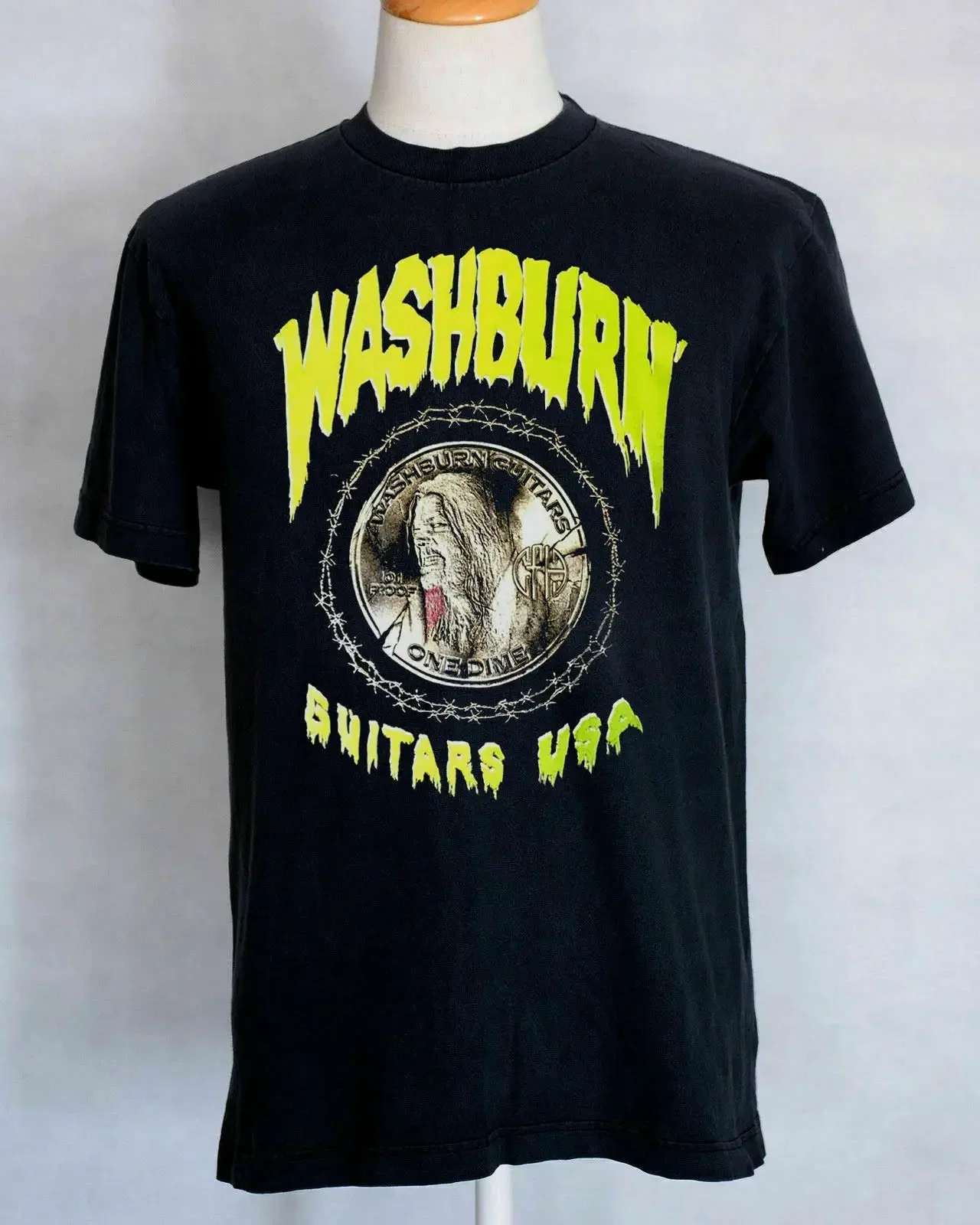 Washburn Dimebag Darrell Dime camiseta negra estilo suave unisex