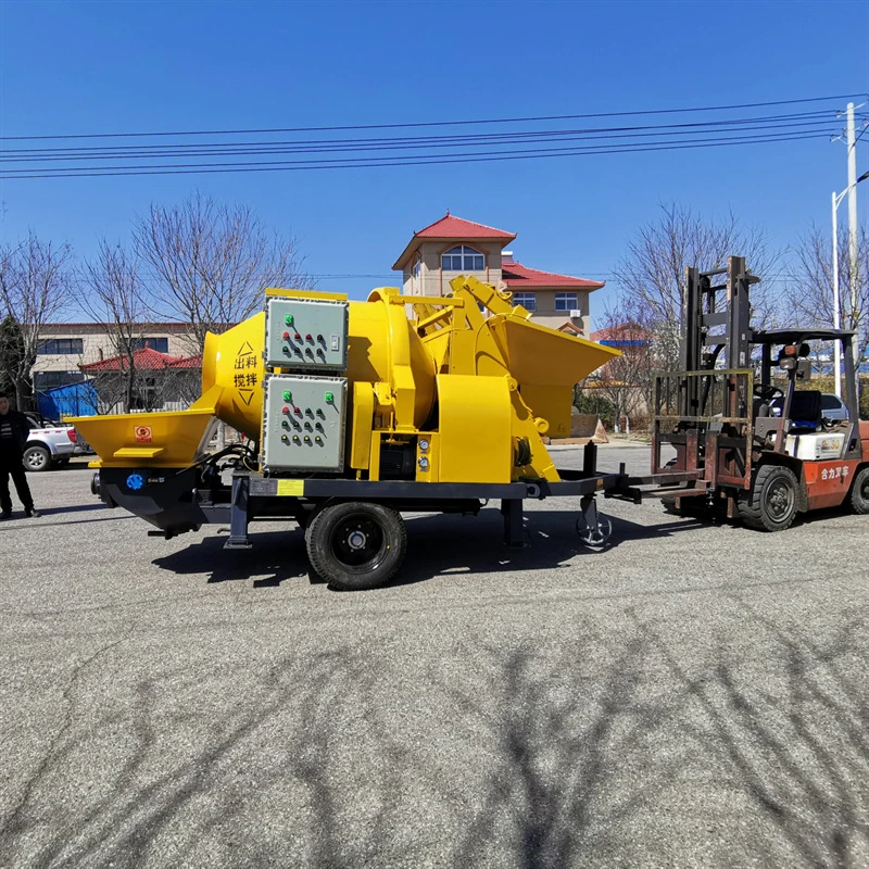 آلة متكاملة لخلاط ضخ الخرسانة ذات المضخة الصغيرة #2