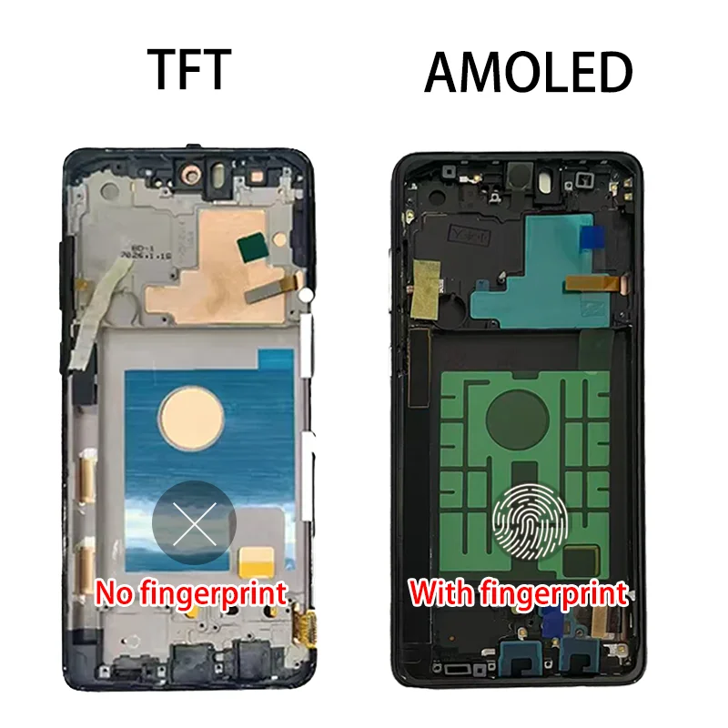 Super AMOLED dla Samsung Note 10 Lite 10Lite Wyświetlacz Lcd Ekran dotykowy Digitizer Dla Samsung Note10 Lite N770F N770F/DS Wyświetlacz — zdjęcie produktu 4