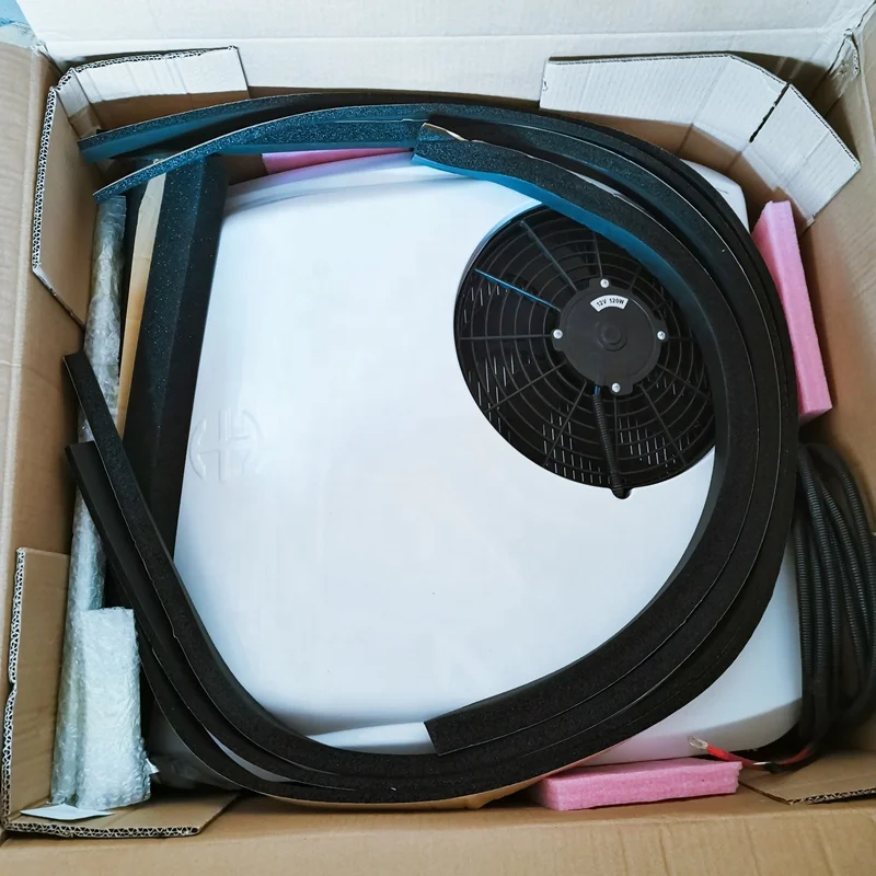 مكيف هواء شبه شاحنة 12 فولت 12 فولت، مكيف هواء صغير على السطح 12 فولت، مكيف هواء على السطح العلوي