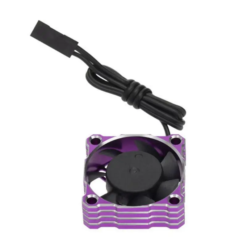 ABME New 30mmx30mm 25000RPM High Speed Metal Cooling Fan for 1/8 1/10 1/12 RC Car,