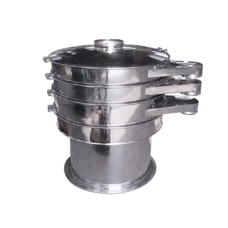 

High Precision And High Efficiency Electric Rotary Vibrating Sieve Sifter With Wear Resisting Mesh Screen For Oil Sand Soil
