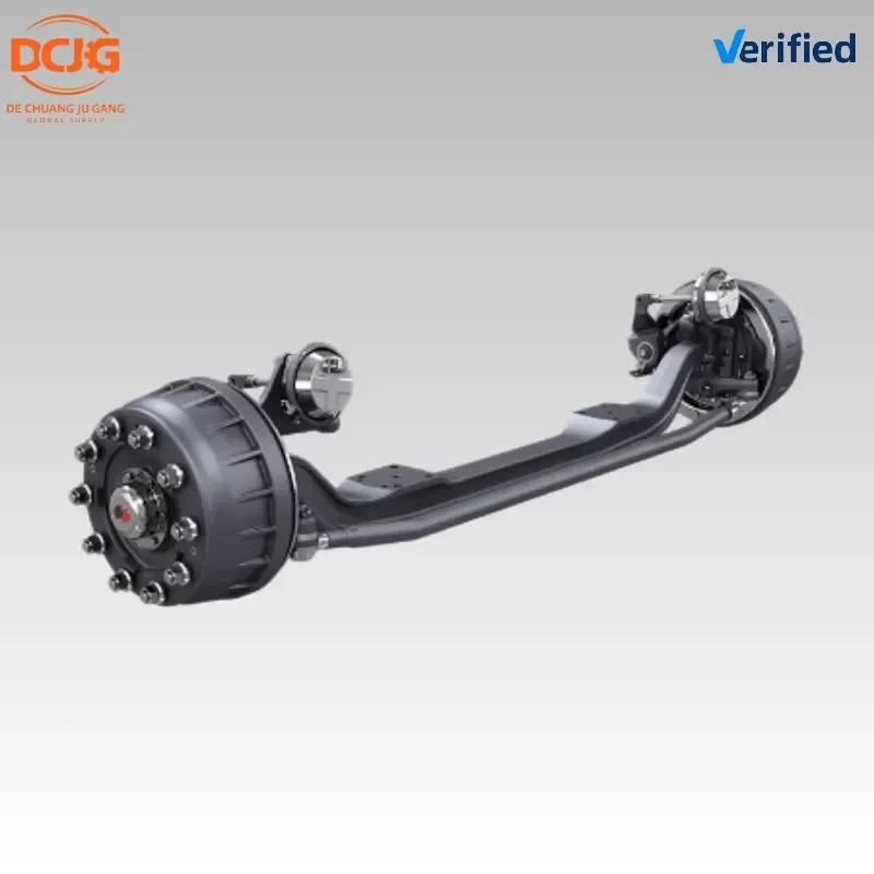 SHACMAN New RHD Front Axle Assembly DZ95319380627 Heavy Truck Replacement Parts Commercial Vehicle Steering Axle