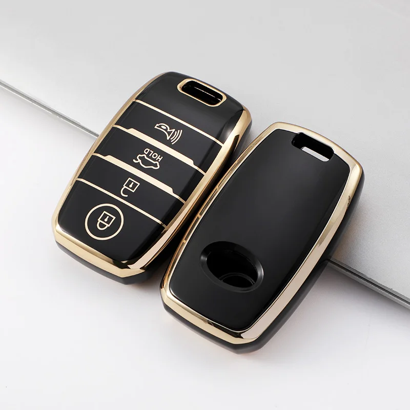 New TPU Car Key Case FOB Cover for Kia Ceed Rio Rio5 Sportage R K3 KX3 K4 K5 Sorento Cerato Optima 2015 2016 2017 Keychain