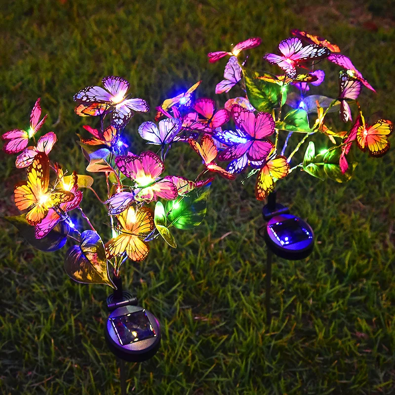 luzes-de-jardim-solares-em-forma-de-borboleta-a-prova-d'Agua-luzes-led-para-festivais-decoracao-para-jardim-caminhos-cercas-Arvores-camping-casamentos-e-festas