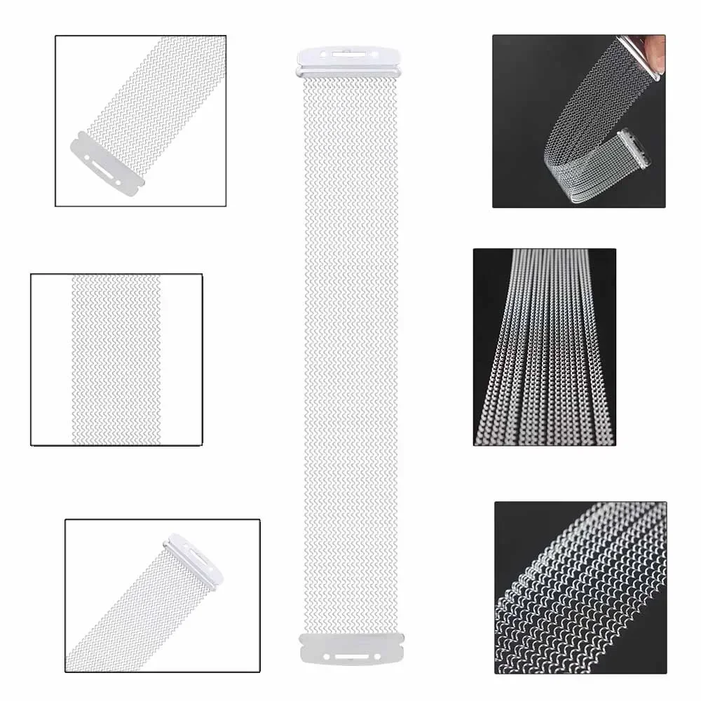 Half Design Steel Snare Wire 40 / 42 / 30 / 24 / 20 Strand Drum Spring Replacement Parts for Snare Drum or Cajon Box Drum Parts