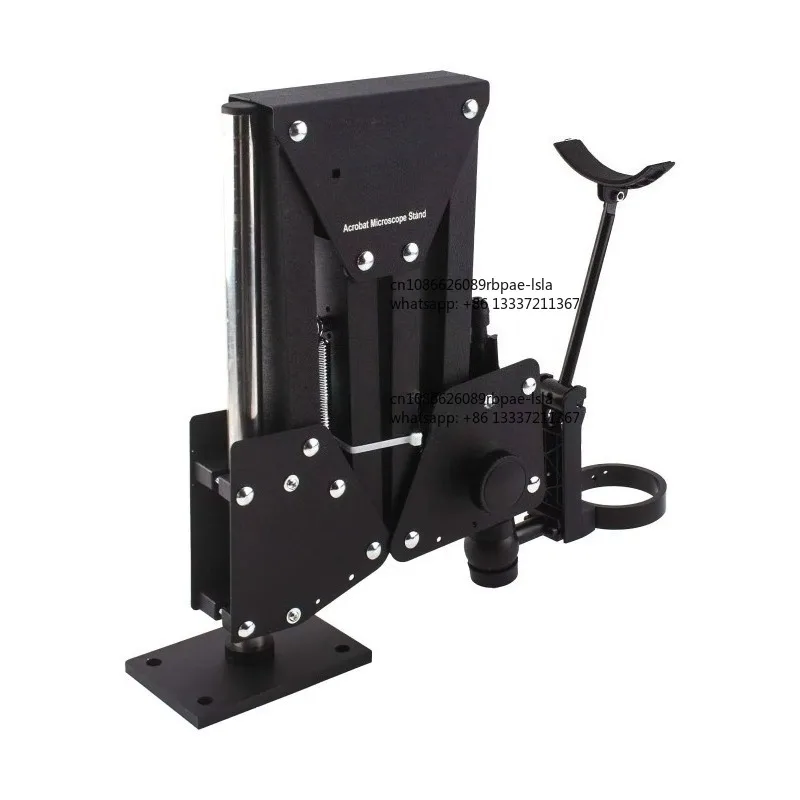 Micro-Setting Machine Stand Spring-Holder Aluminum Alloy Acrobat Microscope Arm Without Lens Jewelry Making Tools