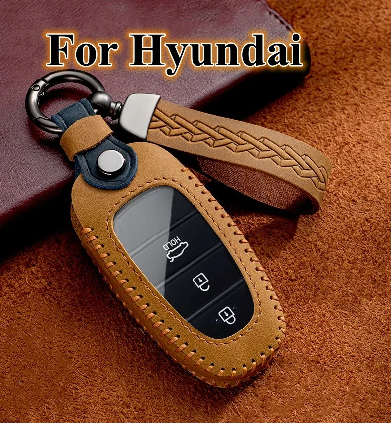 

Car Remote Key Fob Case Cover for Hyundai Sonata Nexo DN8 Santa Fe TM Tucson NX4 Staria Ioniq Protector Shell Fob Accessories