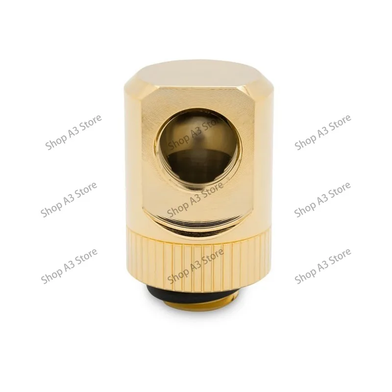 Torque Angled 90 degree elbow 90 degree rotating water-cooled joint G1/4 thread