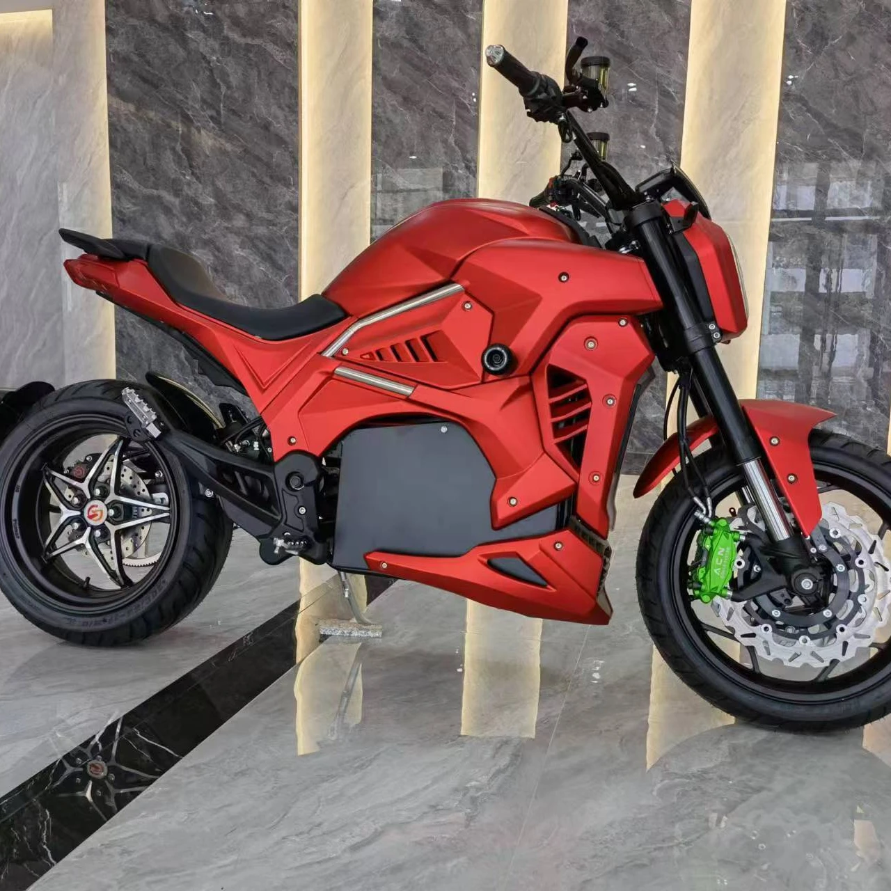 Mid Motor Por Belt Drive airbag Shock Absorber Adult Electric Motorcycle