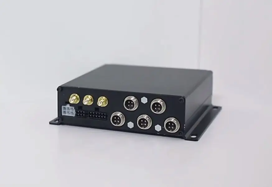 ASDS DSM AI وظيفة داش كاميرا 4CH 4G موبايل DVR H.265 WIFI GPS اختياري مسجل السيارة البث المباشر