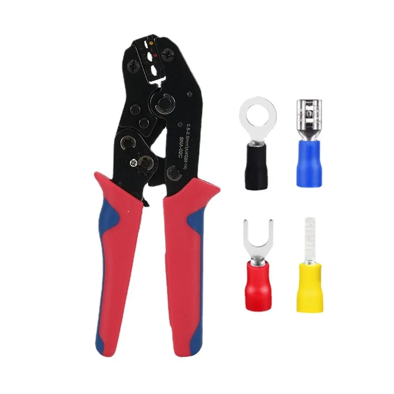 HS-30J40J Tang Crimping Terminal Ratchet Tang Crimping Manual Terminal Pra-insulasi RV SV