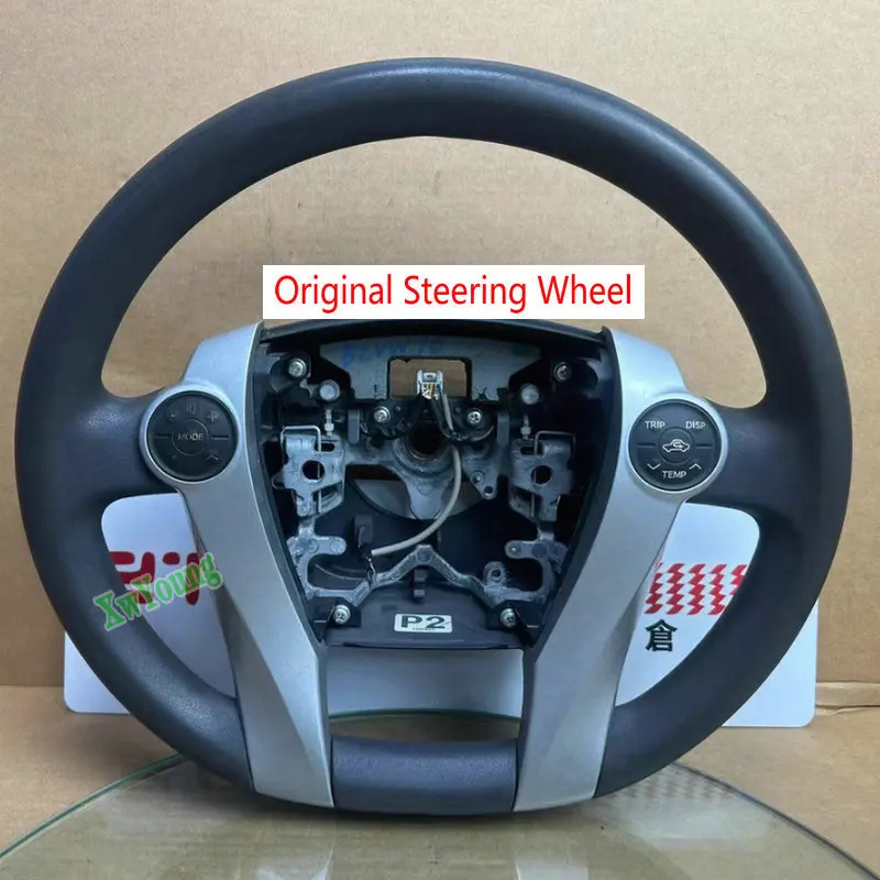 For Toyota Prius Customize 100% Real Carbon Fiber Car Steering Wheel view 6