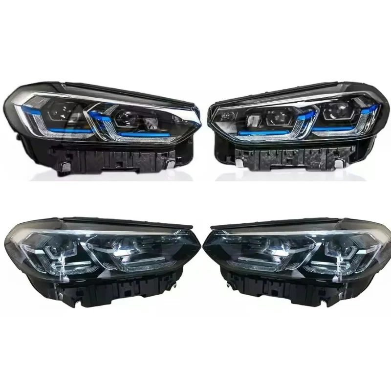 G01 G02 LED Headlight For BMW 2020-2023 X3 X4 IX3 Laser headlight Sedan car headlamp OEM car front light headlight