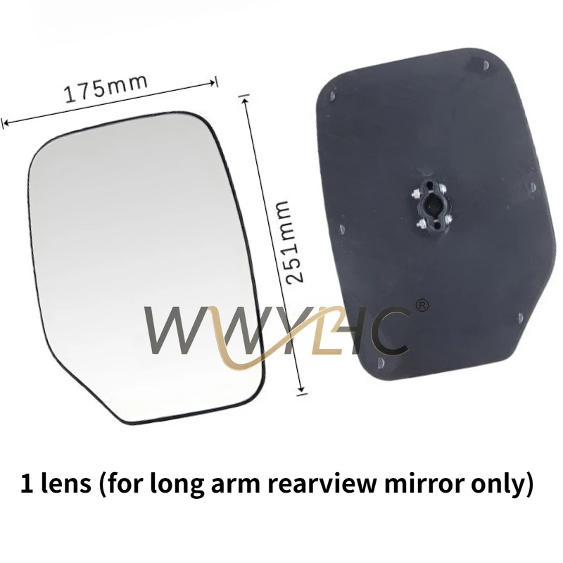 Suitable for Marcel Yigao Sightseeing Car Rearview Mirror Long Arm Rearview Mirror Green Tong Xinwei Sightseeing Car Side